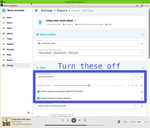 Music Assistant settings for bit-perfect playback.jpg