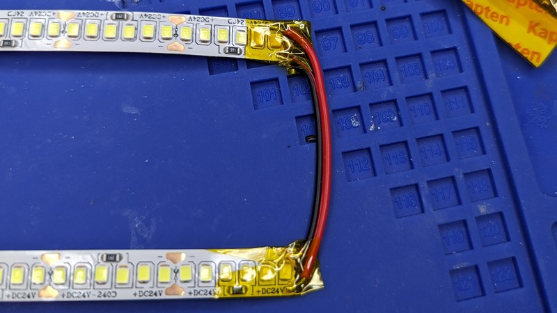 Kapton insulation of exposed leads.jpg